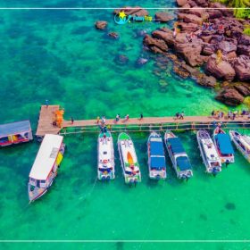 [TOUR VỀ TRONG NGÀY] Cano Trip: Tour 3 Đảo Bằng Cano – Hòn Gầm Ghì – Hòn Bườm - Hòn Mây Rút Trong – Công Viên San Hô