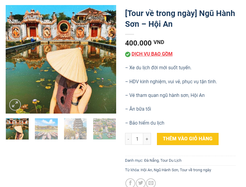 cách đặt dịch vụ tour ghép Đà Nẵng
