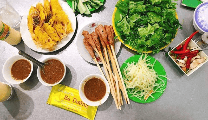 Bánh xèo nem lụi - cẩm nang du lịch Đà nẵng