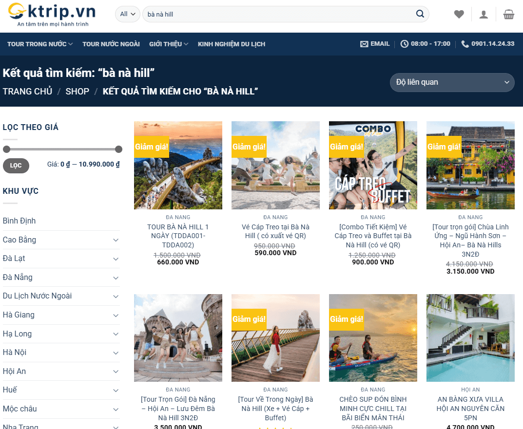 cách đặt vé bà nà hill online
