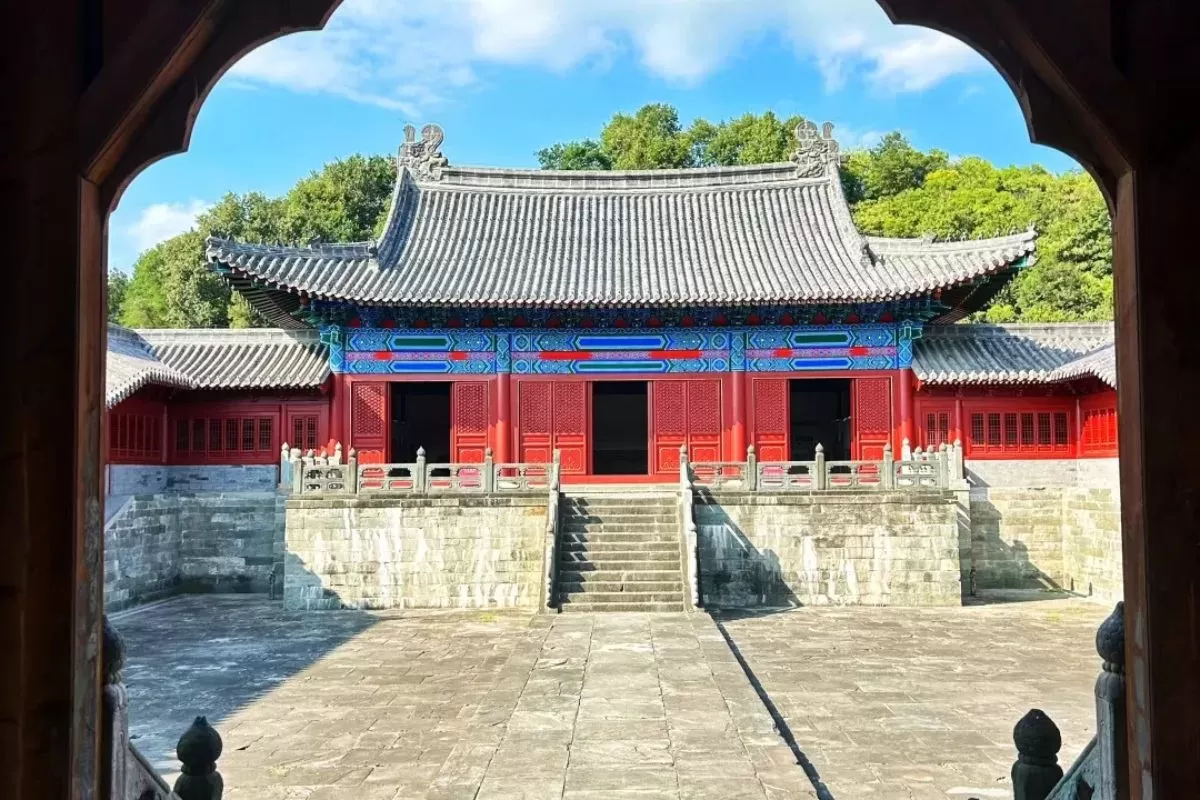 alt: Đền Nanyan với kiến trúc độc đáo