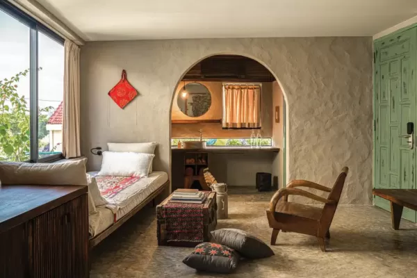 Chi tiết trang trí DeChiu Hotel