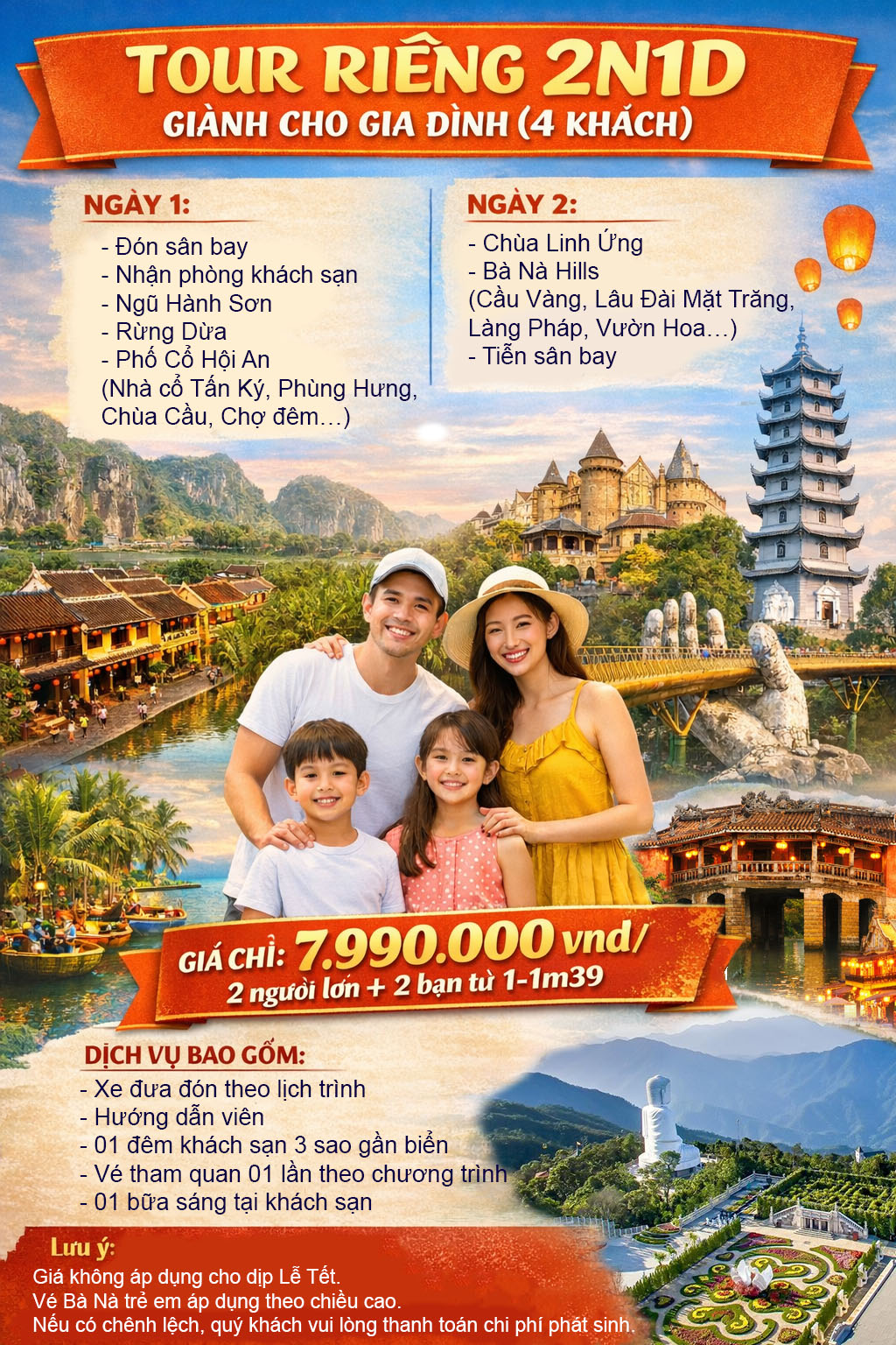 Tour riêng đà nẵng