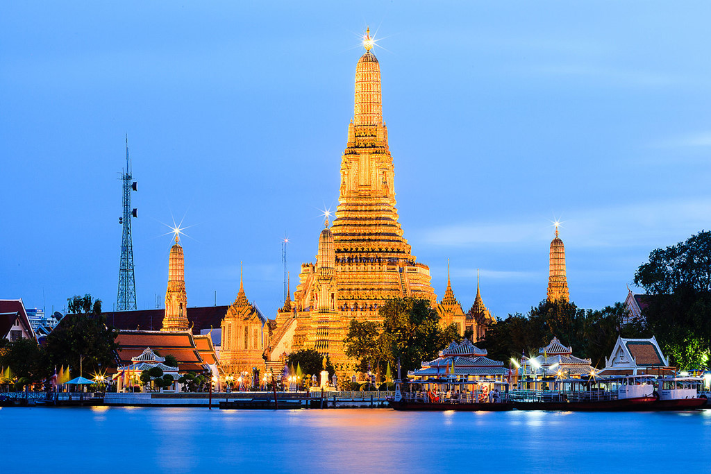 Wat Arun (Chùa Bình Minh) Thái Lan