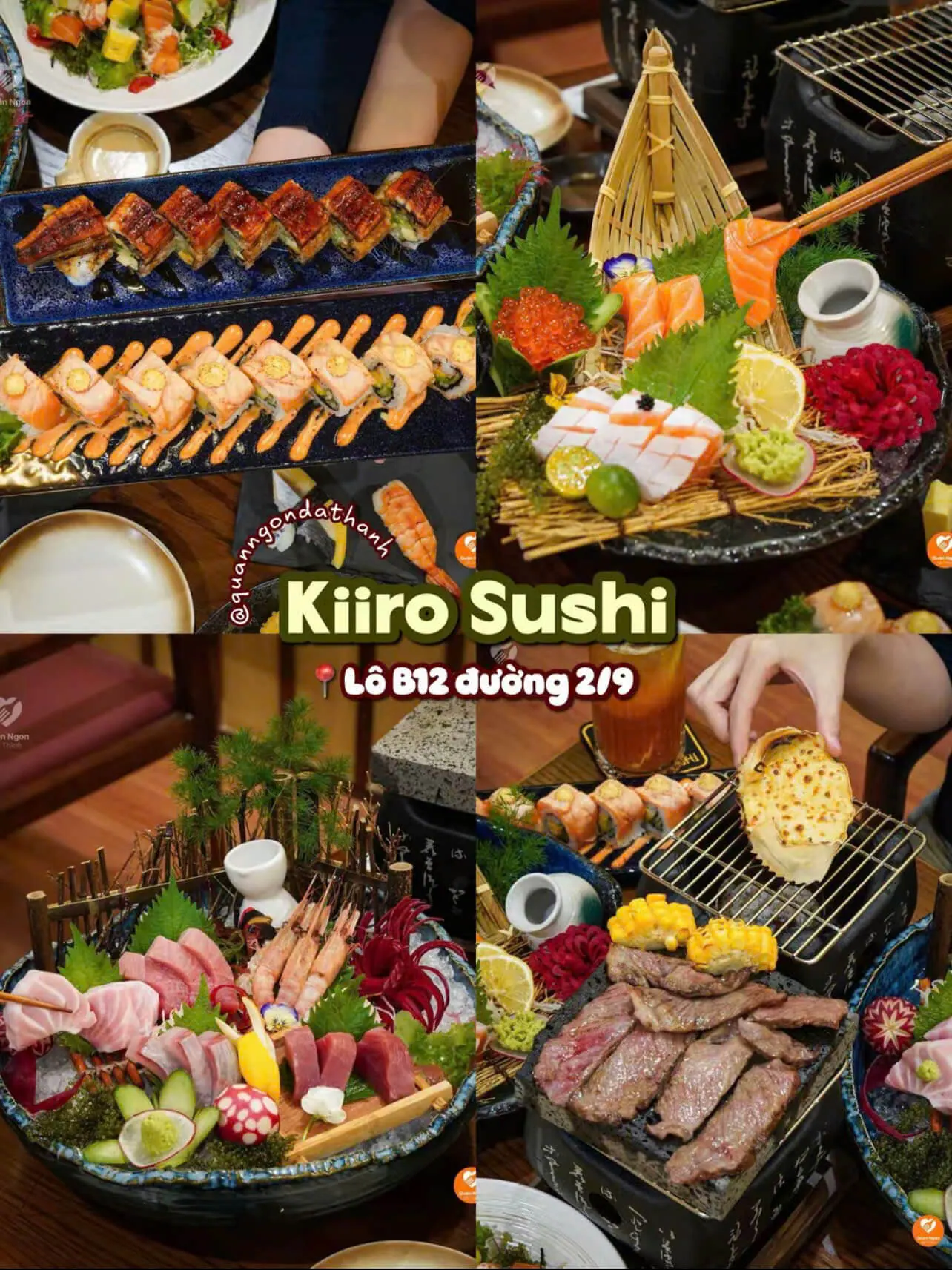 Kiiro Sushi - List các quán hẹn hò Đà Nẵng Kiiro Sushi - List các quán hẹn hò Đà Nẵng