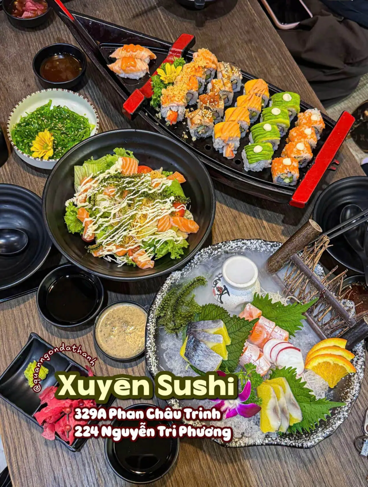 Xuyên Sushi - List các quán hẹn hò Đà Nẵng Xuyên Sushi - List các quán hẹn hò Đà Nẵng