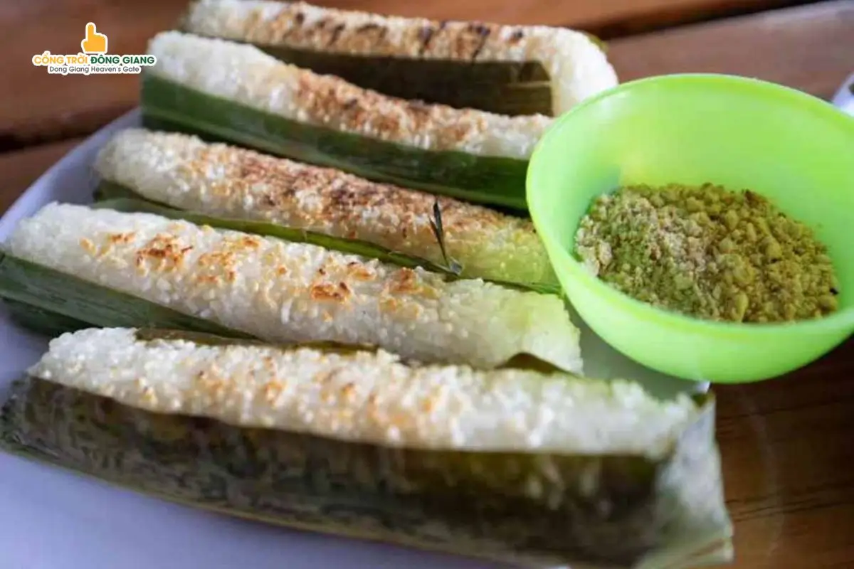 Cơm lam Cổng Trời Đông Giang