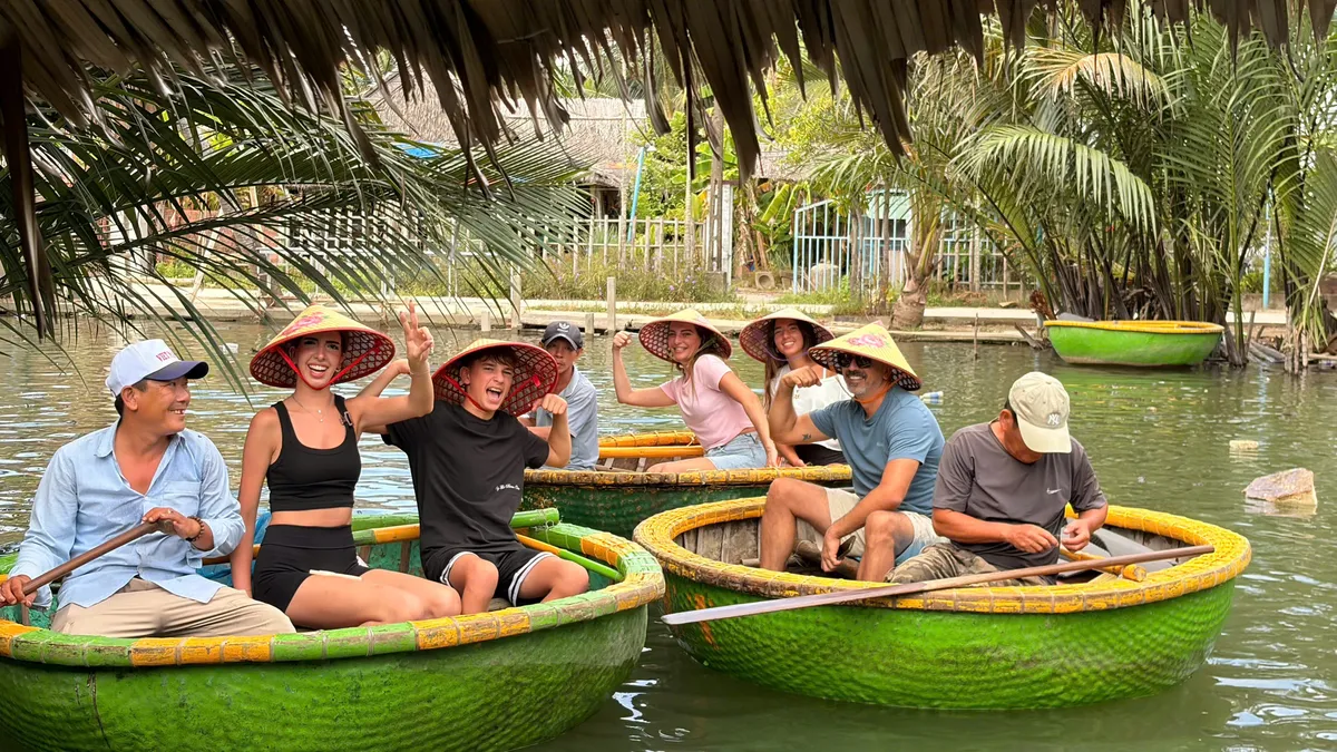 Delicious 4-dish feast cooked by travelers in Hoi An eco cooking class