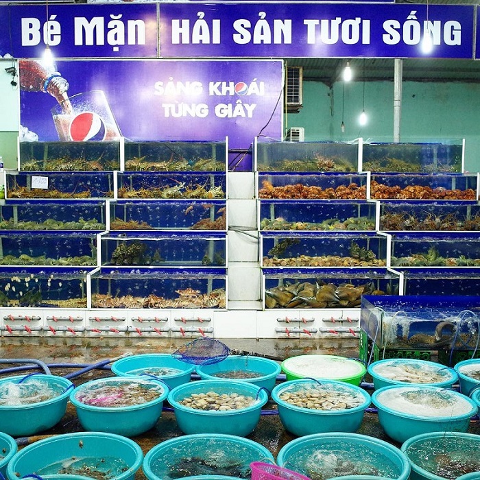 다낭 해산물 수조