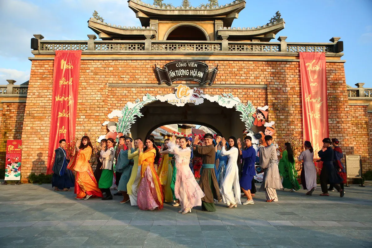 Công viên văn hóa Ấn Tượng Hội An bối cảnh tổ chức show diễn Ký Ức Hội An