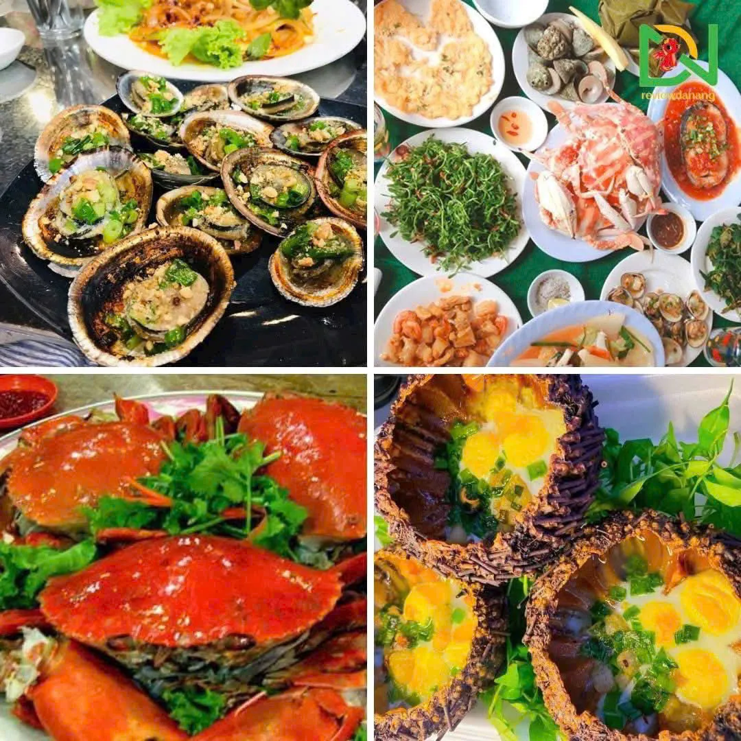 Đặc sản nổi tiếng Cù Lao Chàm gồm cua đá, ốc vú nàng và bánh ít lá gai