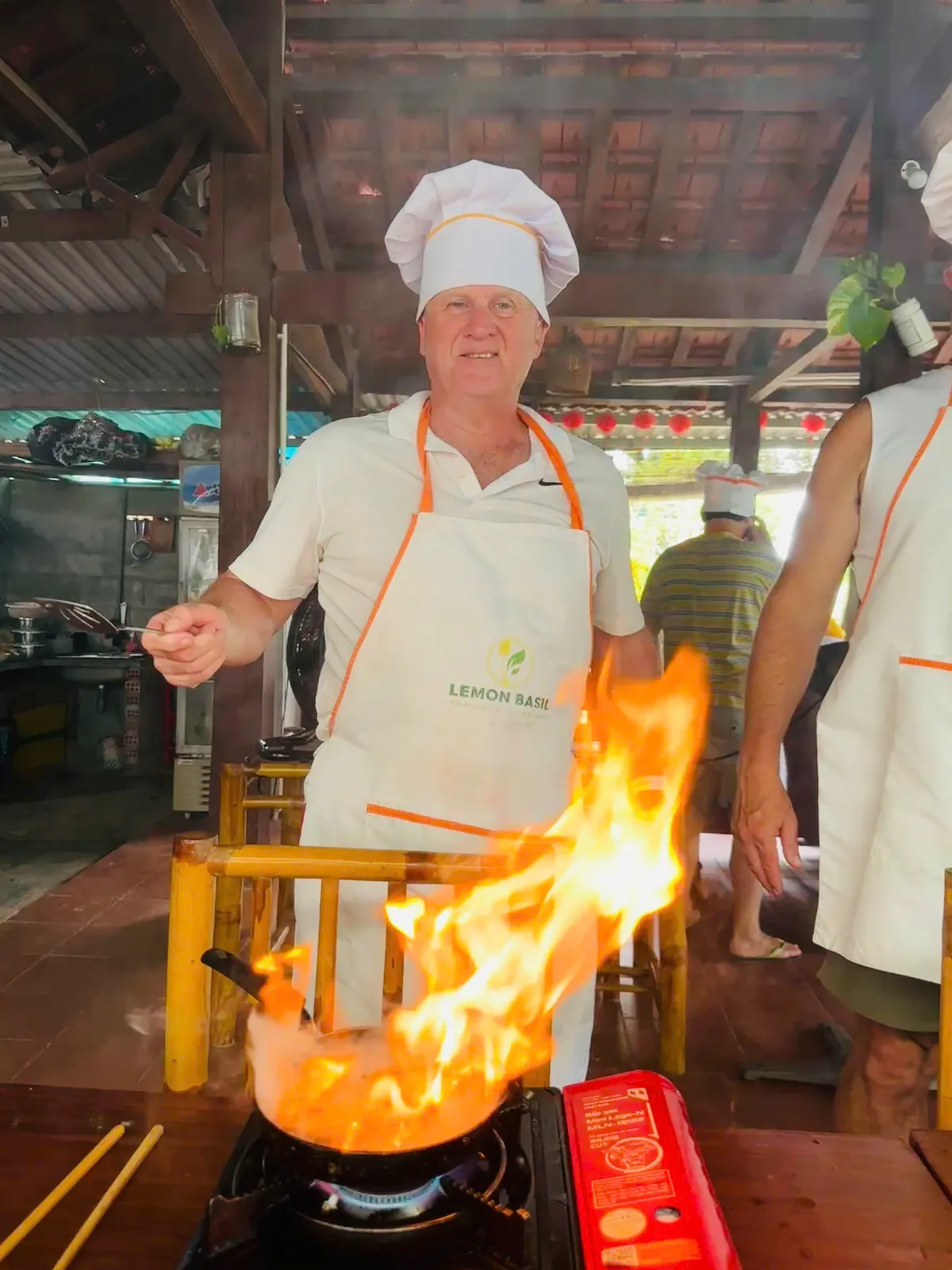 Learning how to cook authentic Vietnamese food Hoi An