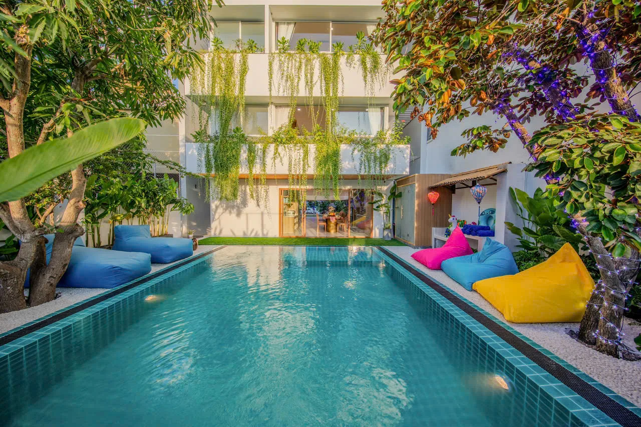 Villas near My Khe Beach Da Nang May Beach 6 bedroom ocean view pool