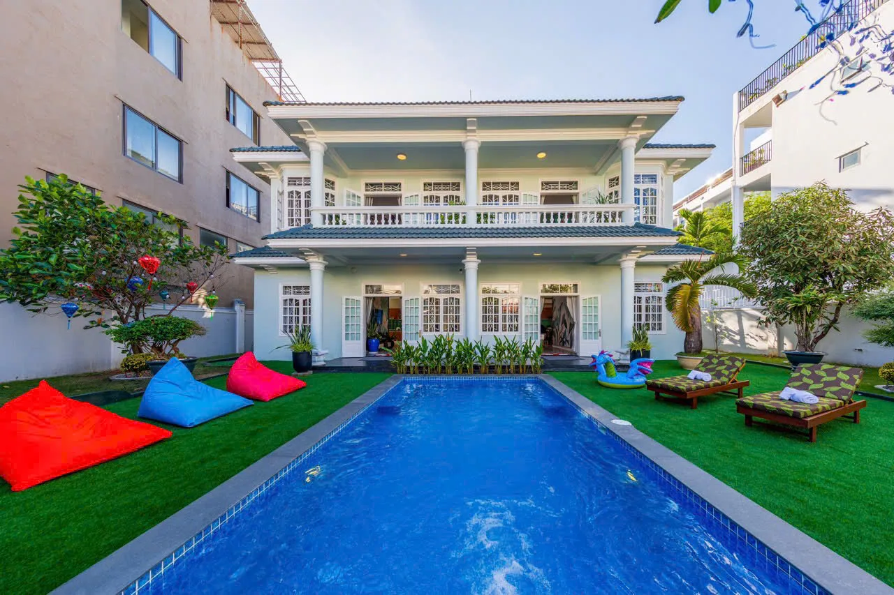 Villas near My Khe Beach Da Nang May Garden 6 bedroom private pool