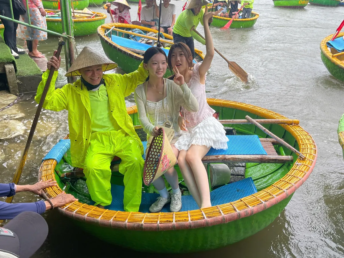 Bay Mau Coconut Forest Basket Boat Ride Hoi An