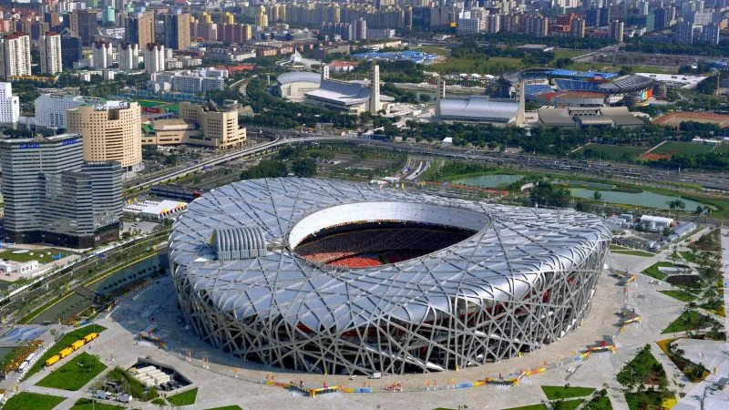 sân vận động tổ chim bắc kinh olympic