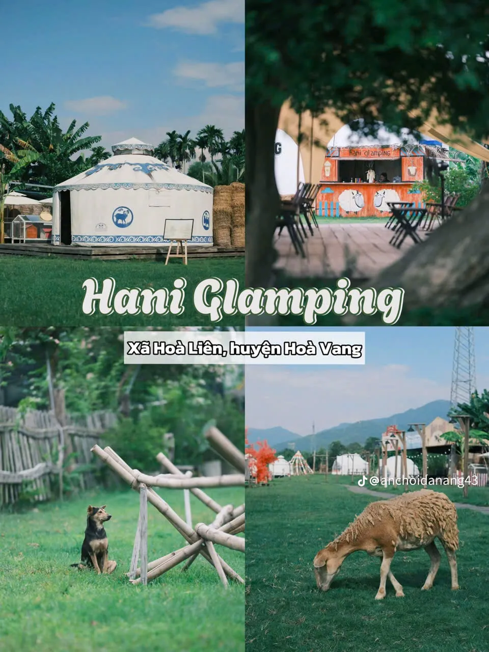 Top 6 eco farms in Da Nang Hani Glamping riverside luxury camping