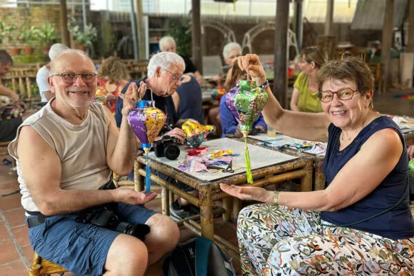 Tra Que Vegetable Village Hoi An lantern making workshop