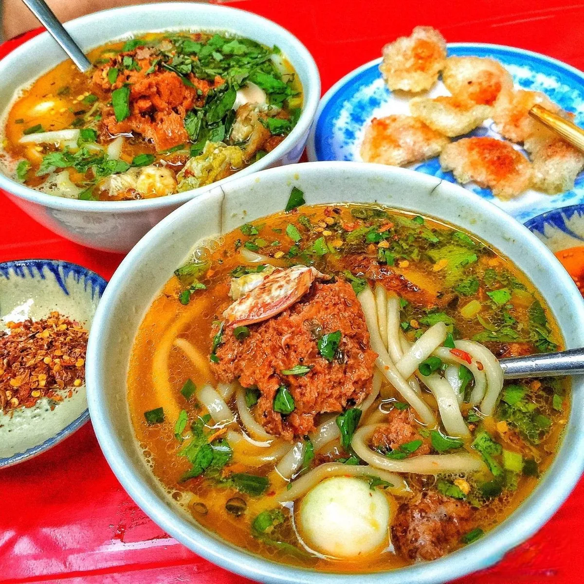 best banh canh in Da Nang Banh Canh Ba Tam Quang Nam style broth