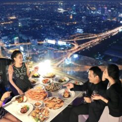 Buffet Quốc tế tại tháp Baiyoke Sky 86 tầng