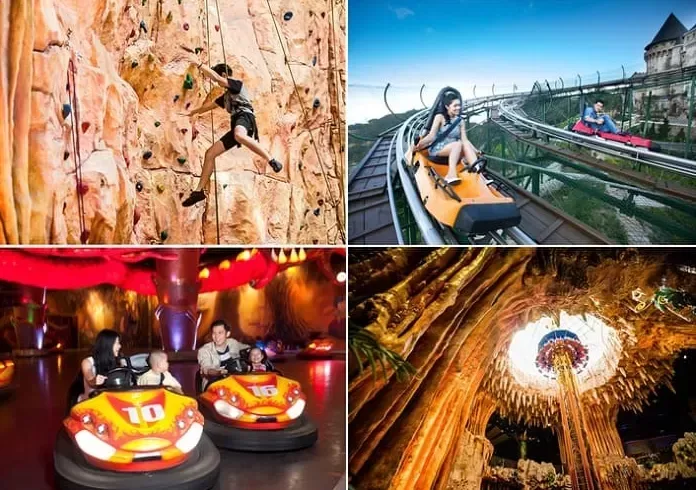 thuê xe 7 chỗ Đà Nẵng đi Bà Nà Hills thỏa sức trải nghiệm Fantasy Park trong nhà