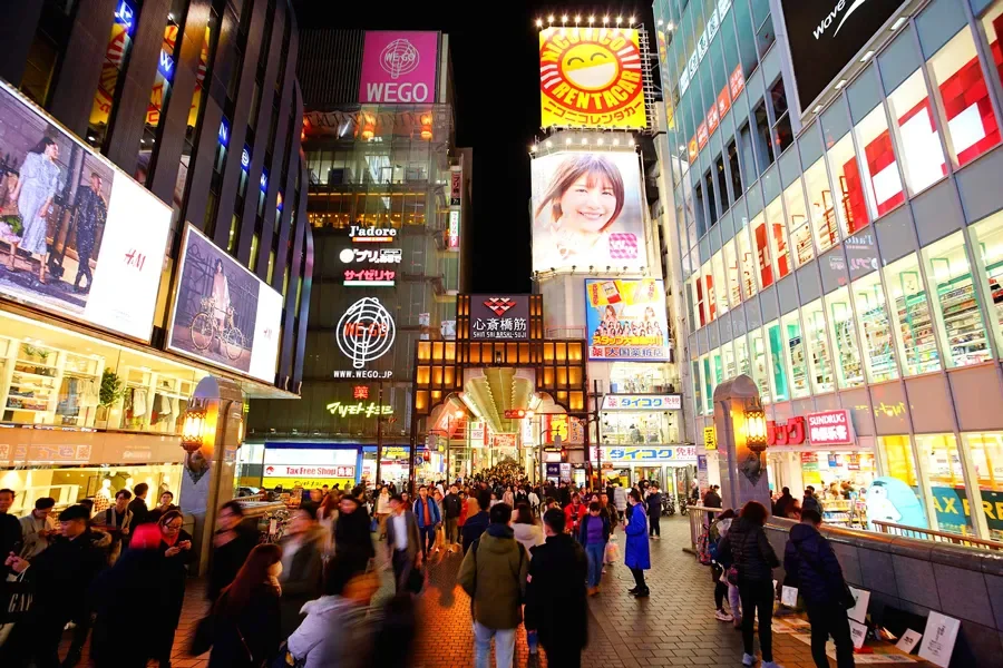 Trung tâm mua sắm sầm uất Shinsaibashi Osaka thiên đường mua sắm sành điệu bậc nhất