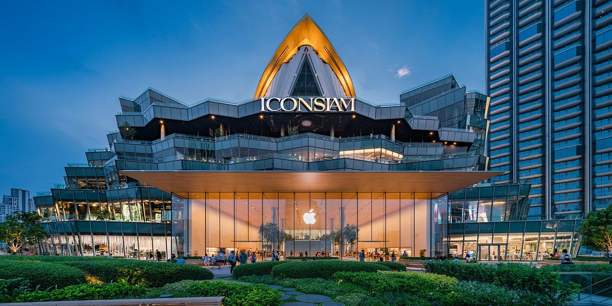 Trung tâm thương mại IconSiam Bangkok biểu tượng xa hoa bên dòng sông Chao Phraya